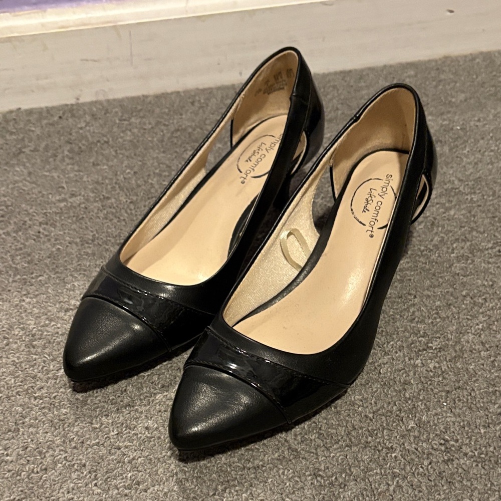Life Stride Black Women's Heels